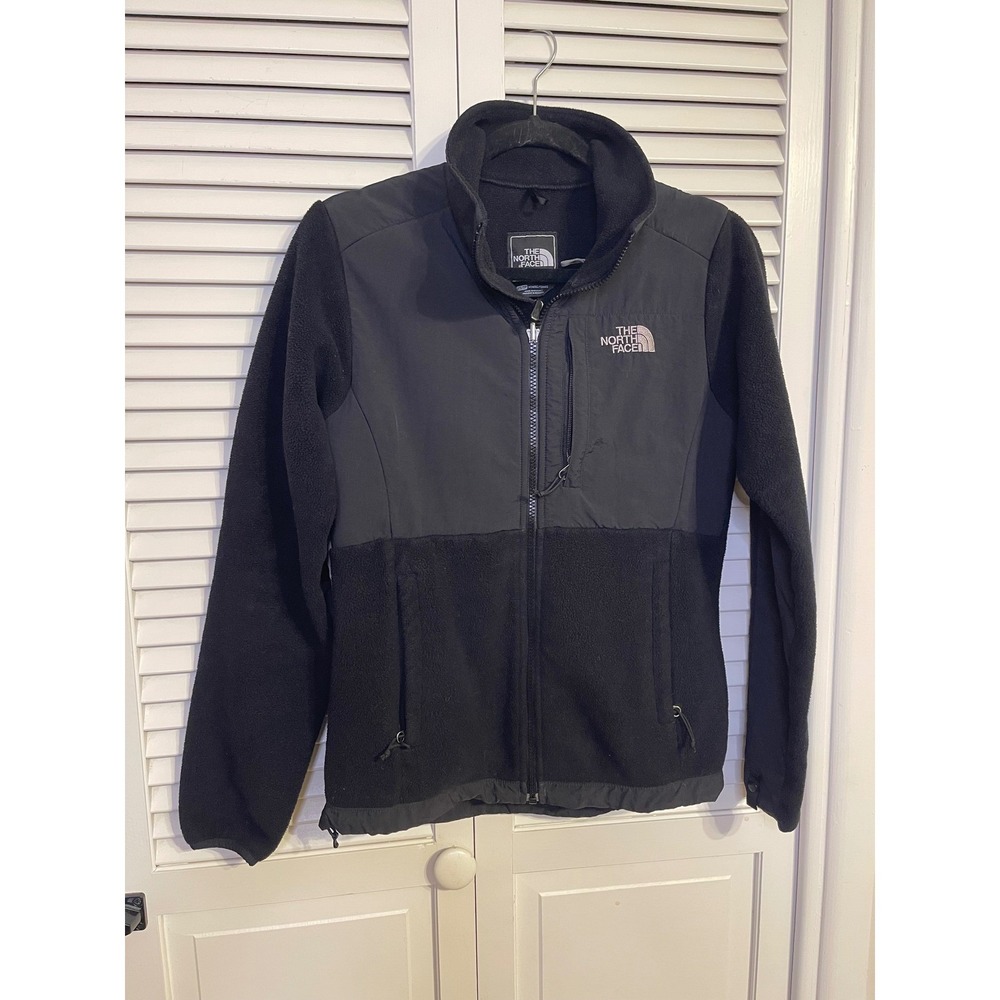 The North Face Denali Fleece Jacket Black Full Zip Women's Size XS
